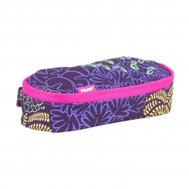 MILAN Oval Fireflies Special Series pencil case - Purple канцеларски,принадлежности,milan,oval,fireflies,special,series,pencil,case,purple