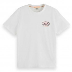 тениска,дамски,тениски,scotch,&,soda,chest,artwork,short,sleeve,t,shirt,white