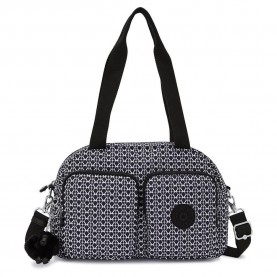 чанта,за,през,рамо,всички,чанти,kipling,cool,defea,11l,shoulder,bag,signature,print,(grey)