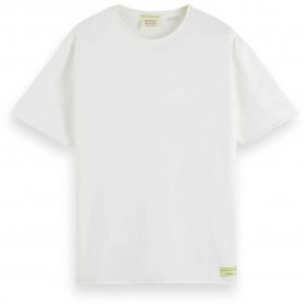 тениска,мъжки,тениски,scotch,&,soda,175654,short,sleeve,t,shirt,white