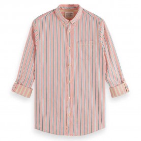 риза,с,дълъг,ръкав,мъжки,ризи,scotch,&,soda,dobby,long,sleeve,shirt,orange
