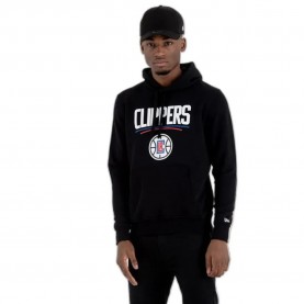 суичър,мъжки,пуловери,new,era,nba,regular,la,clippers,hoodie,black