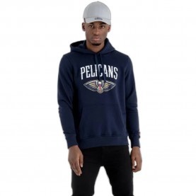 суичър,мъжки,пуловери,new,era,nba,regular,new,orleans,pelicans,hoodie,blue