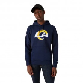 суичър,мъжки,пуловери,new,era,nfl,regular,los,angeles,rams,hoodie,blue