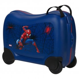 куфари,samsonite,dream2go,disney,spinner,30l,trolley,bag,blue,(spiderman,web)