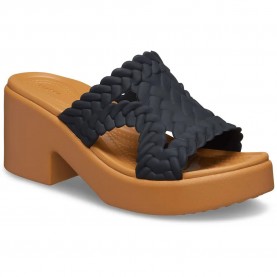 дамски,сандали,и,чехли,crocs,brooklyn,woven,heel,slides,brown