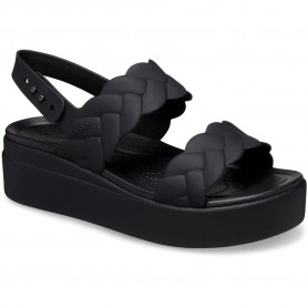 сандали,дамски,сандали,и,чехли,crocs,brooklyn,woven,upper,lw,sandals,black