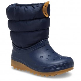 обувки,детски,боти,crocs,classic,neo,puff,t,boots,blue,(navy,gum)
