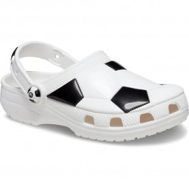 детски,сандали,и,чехли,crocs,classic,soccer,ball,clogs,white