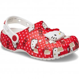 детски,сандали,и,чехли,crocs,hello,kitty,red,classic,clogs,red