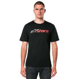 тениска,мъжки,тениски,alpinestars,blaze,2.0,short,sleeve,t,shirt,black,white,red,(black)