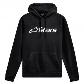 суичър,мъжки,пуловери,alpinestars,blaze,v3,hoodie,black,white,(black)