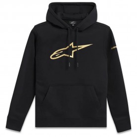 суичър,мъжки,пуловери,alpinestars,gilded,hoodie,black,gold,(black)