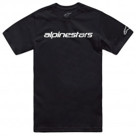 тениска,мъжки,тениски,alpinestars,linear,wordmark,2.0,short,sleeve,t,shirt,black,white,(black)