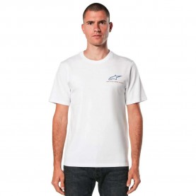 тениска,мъжки,тениски,alpinestars,sparky,short,sleeve,t,shirt,white,(white)