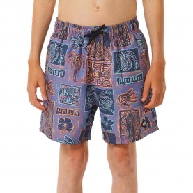 бански,гащета,детски,бански,костюми,rip,curl,lost,islands,tile,volley,swimming,shorts,multicolor