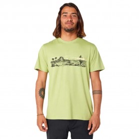 тениска,мъжки,тениски,rip,curl,paradise,land,short,sleeve,t,shirt,yellow,(light,khaki)
