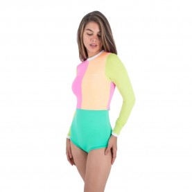 бански,костюм,дамски,бански,костюми,hurley,around,the,block,retro,swimsuit,multicolor,(colorblock)