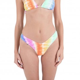 дамски,бански,костюми,hurley,rainbow,ombre,rvsb,cheeky,scoop,bikini,bottom,multicolor,(watermelon)