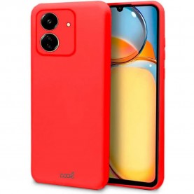 Cool Xiaomi Redmi 13C / Poco C65 Cover phone case - Clear (Red) други,аксесоари,cool,xiaomi,redmi,13c,poco,c65,cover,phone,case,clear,(red)