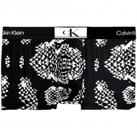 боксерки,мъжко,бельо,calvin,klein,000nb3406a,boxers,black,white,(black)