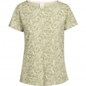 тениска,дамски,тениски,trespass,simona,short,sleeve,t,shirt,beige,(light,sage,print)