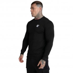 блуза,мъжки,пуловери,siksilk,essential,sweatshirt,black