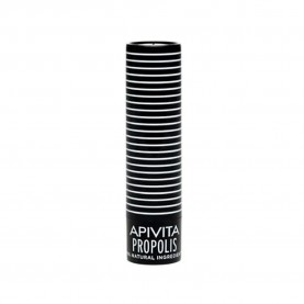 козметика,за,овлажняване,apivita,propolis,4.4g,lip,balm,black