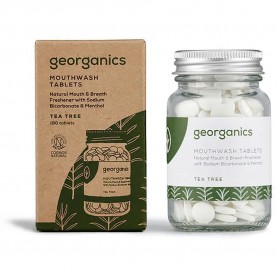 хигиена,тяло,georganics,Árbol,de,té,mouthwash,180,units