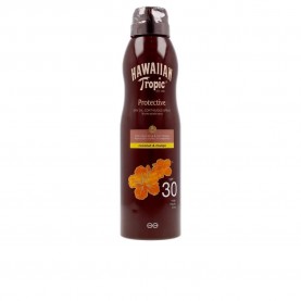 козметика,за,защита,от,слънце,hawaiian,tropic,coconut,&,mango,spf30,180ml,sunscreen,brown