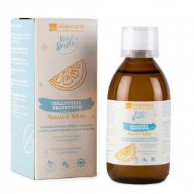 хигиена,тяло,la,saponaria,xilitol,250ml,mouthwash,clear