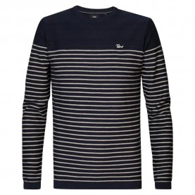 блуза,мъжки,пуловери,petrol,industries,kwr201,sweater,multicolor,(navy,blue)