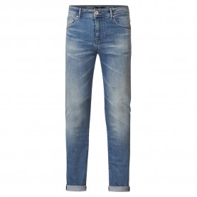 дънки,мъжки,панталони,petrol,industries,seaham,ripped,repaired,slim,fit,jeans,blue
