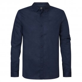 риза,с,дълъг,ръкав,мъжки,ризи,petrol,industries,sil403,long,sleeve,shirt,navy,blue,(blue)