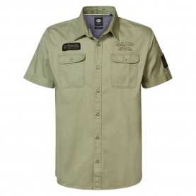 риза,с,къс,ръкав,мъжки,ризи,petrol,industries,sis411,short,sleeve,shirt,sage,green,(green)