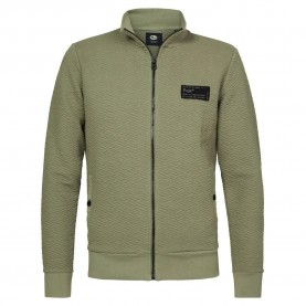 блуза,мъжки,пуловери,petrol,industries,swc316,half,zip,sweater,green
