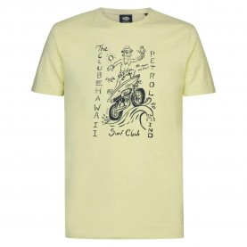 тениска,мъжки,тениски,petrol,industries,tsr693,short,sleeve,t,shirt,yellow,(lemon,yellow)