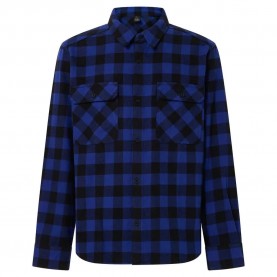 карирана,риза,дамски,ризи,мъжки,ризи,oakley,90s,plaid,long,sleeve,shirt,blue,(blue,black,check)