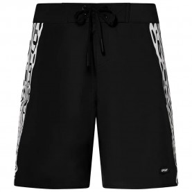 бански,гащета,мъжки,бански,костюми,oakley,quiver,rc,19´´,swimming,shorts,black,(blackout)