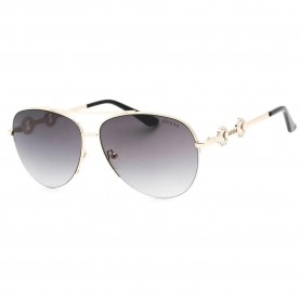 Слънчеви очила Guess GF6171-32B woman sunglasses - Golden (Golden) слънчеви,очила,слънчеви,очила,guess,gf6171,32b,woman,sunglasses,golden,(golden)