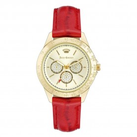 часовник,часовници,juicy,couture,jc1220gprd,watch,red,(golden,red,beige)