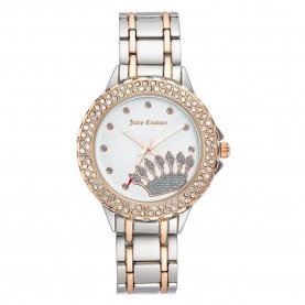 часовник,часовници,juicy,couture,jc1283wtrt,watch,golden,(silver,silver,white)