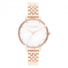 Часовник Olivia burton OB16RB21 woman watch - Golden (Pink / Pink / White) часовник,часовници,olivia,burton,ob16rb21,woman,watch,golden,(pink,pink,white)