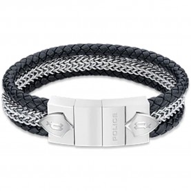 бижутерия,police,peagb2119801,bracelet,silver