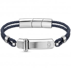 бижутерия,police,peagb2211634,bracelet,silver