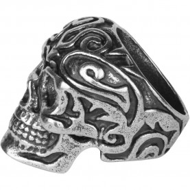 бижутерия,police,peagf2120201,ring,silver,(grey)