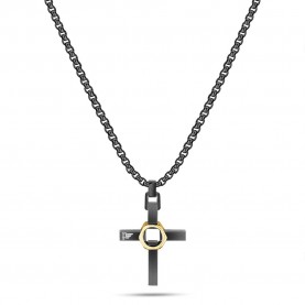 бижутерия,police,peagn2211313,necklace,silver