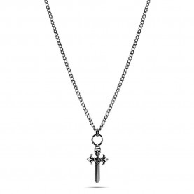 бижутерия,police,pejgn2112801,necklace,silver