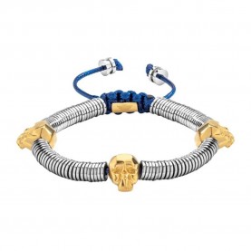 бижутерия,police,pj26553bssg02,bracelet,golden