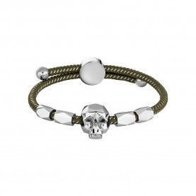 бижутерия,police,pj26554blgn03,bracelet,silver,(green)